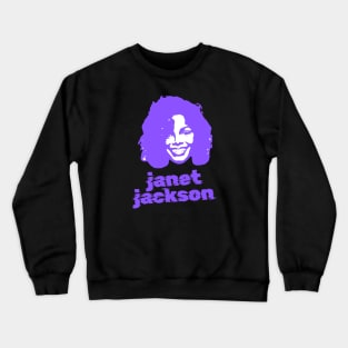 Janet jackson ||| 70s sliced Crewneck Sweatshirt